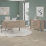 Norcross 60" Half Ped Desk - Image 4