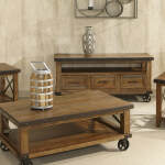 Taos Coffee Table with Casters - Image 3