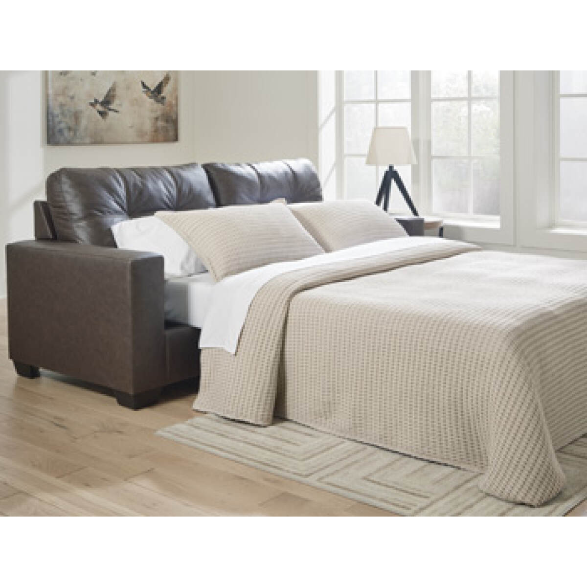 e5f1d24335a1e2bd2f58b2fa5ad411f5 Barlin Mills Queen Sofa Sleeper - Image 1