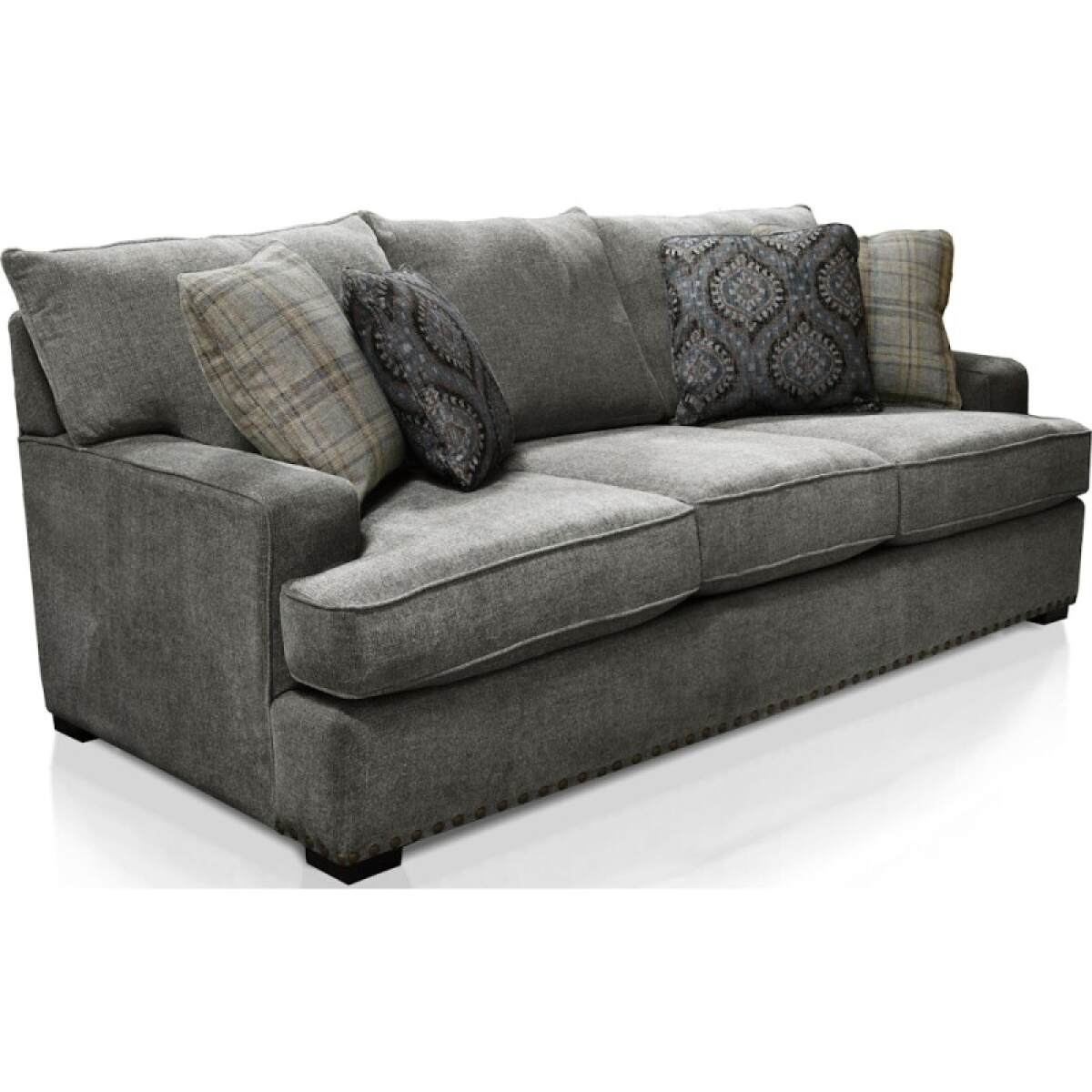 e6231977017db495b59544eabbe782cb Emerson Sofa With Nails - Image 1
