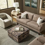 Lumira - Transitionally-styled Sofa W/ 2 Pillows - Dark Walnut - S21DW - Image 13