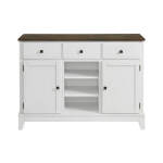 Kona Sideboard | Gray and White - Image 3