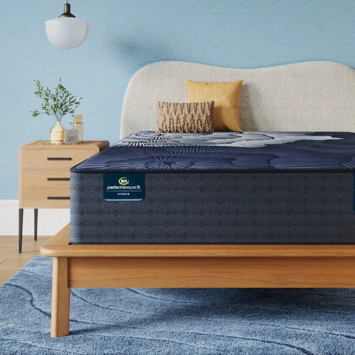 e92f87248e9257fa2951af67ea5e8bc8 Serta Perfect Sleeper X Hybrid Mattress - Level Two Plush - Plush / Full - Image 1