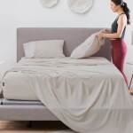 Hyper-Linen Performance® Sheet Set - Medium Beige / King - Image 3