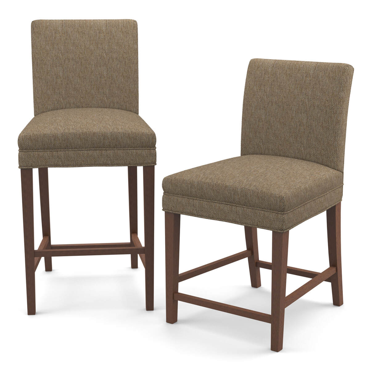 e96c0e4928ed11c816653c48fce437e9 Odellum 2 - 24" & 30" Barstools - Dark Walnut - 8800DW/24 - Image 1