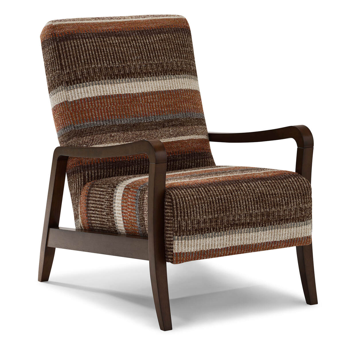 e9f702b207a72f2cc89889895bcef202 Rybe - Modern Accent Chair - Dark Walnut - FS3100DWS - Image 1