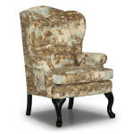 Sylvia - Wing Back Chair - Antique Black - FS0710ABX2 - Image 9