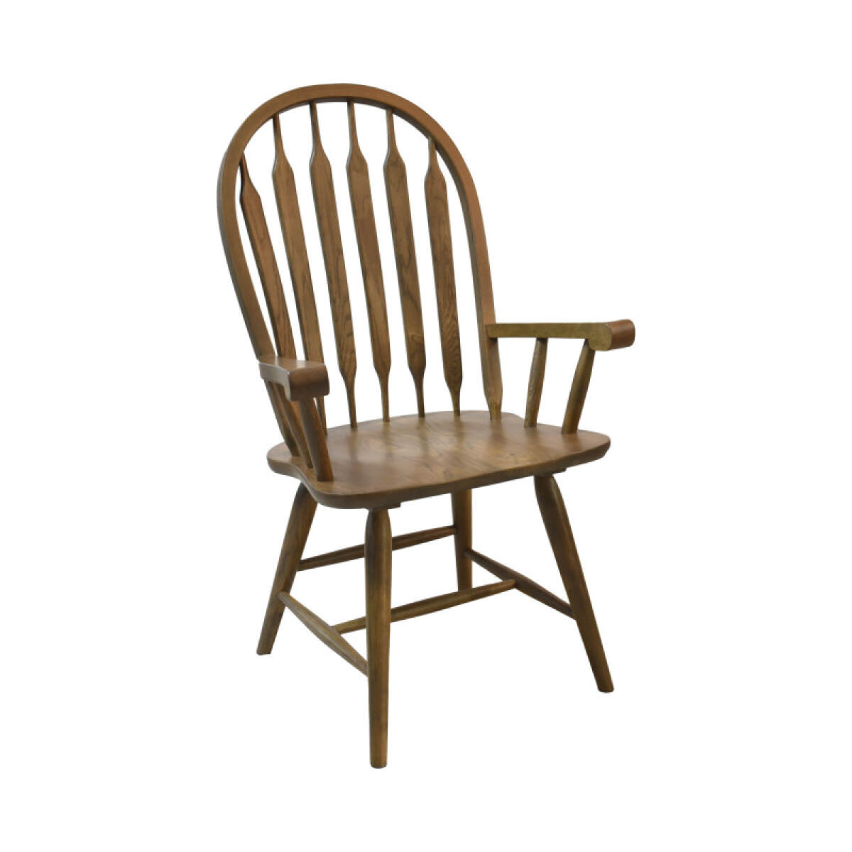ea3add8dc30b829618017f8ba0a3a7ca Colonial Oak Arrow Arm Chair - Image 1