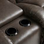 Mateo Power Wall Reclining Loveseat W/ Console Headrest & Lumbar - Image 8