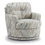 Skipper - Swivel Barrel Chair - Matching Body Fabric - 2978 - Image 3