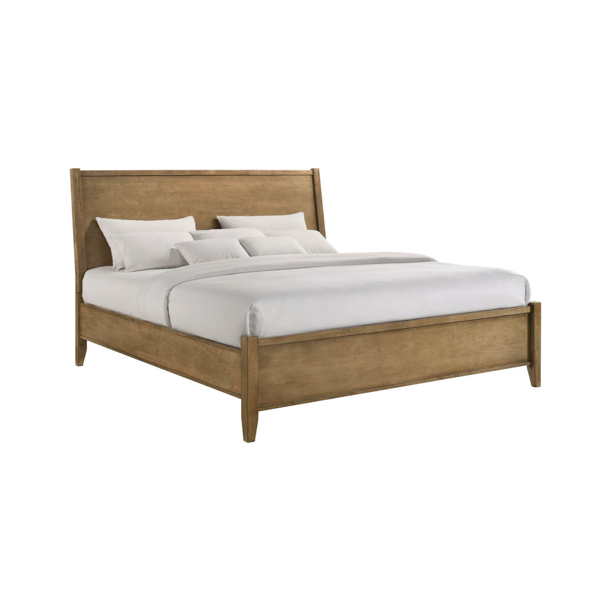 eb9c465e192fff42b7a31c1779f749f9 Andover King Panel Bed | Maple - Image 1