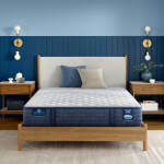 iComfortPro Ambrose 13" Latex Foam Firm Mattress Set -King