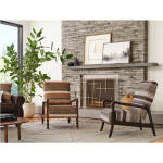 Rybe - Modern Accent Chair - Dark Walnut - FS3100DWS - Image 7