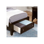 Bonanza Twin Mansion Storage Bed - Merlot Finish - BB27-338-033B-302-333 - Image 3