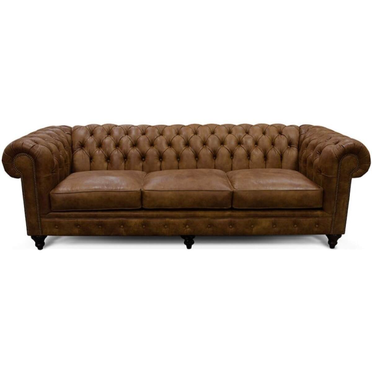 edb22c9aa6a74beeb38b98bc645d5024 Rondell Leather Sofa - Image 1