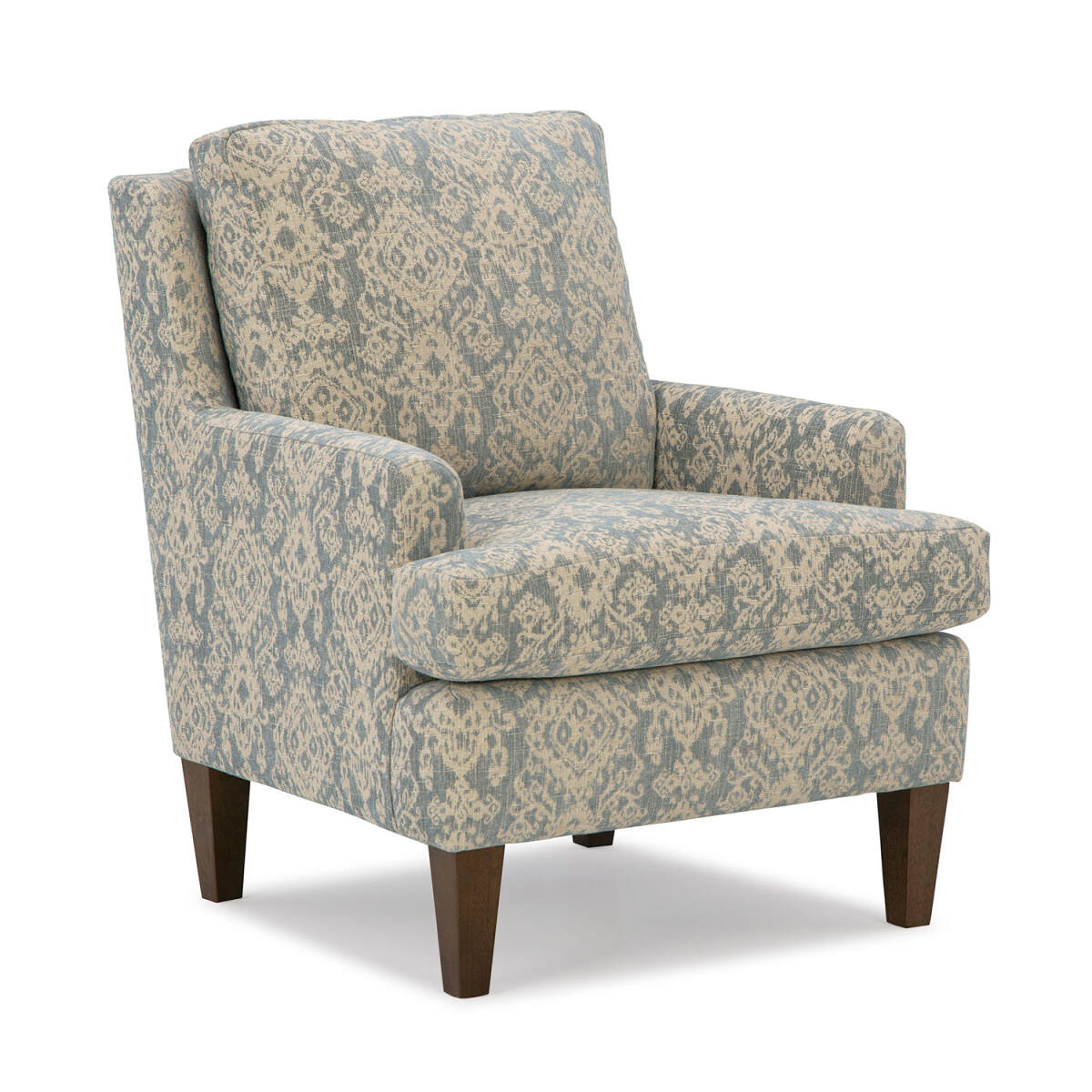 ee35765e59ab1e785eadbd18f61e3d02 Ennis - Transitionally Styled Accent Chair - Dark Walnut - 4040DW - Image 1
