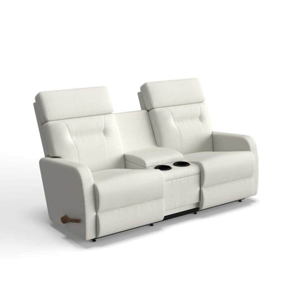 ee5df7a5ebb10edc2d69e72ac51340a6 Lennon Wall Reclining Loveseat W/console - Image 1