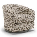 Ennely - Swivel Barrel Chair - Espresso - 2128E - Image 8