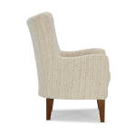 Novae - Transitionally Styled Wing Chair - Dark Walnut - 2080DW - Image 4