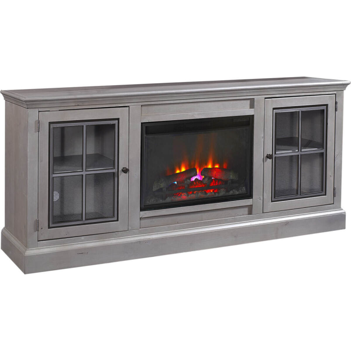 ef82116c2642e4918cf922b8b58e32f5 Churchill 76" Fireplace Console - Image 1