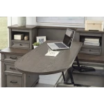 Caraway Pedestal Desk And Return I248HOGRP1b - Image 9