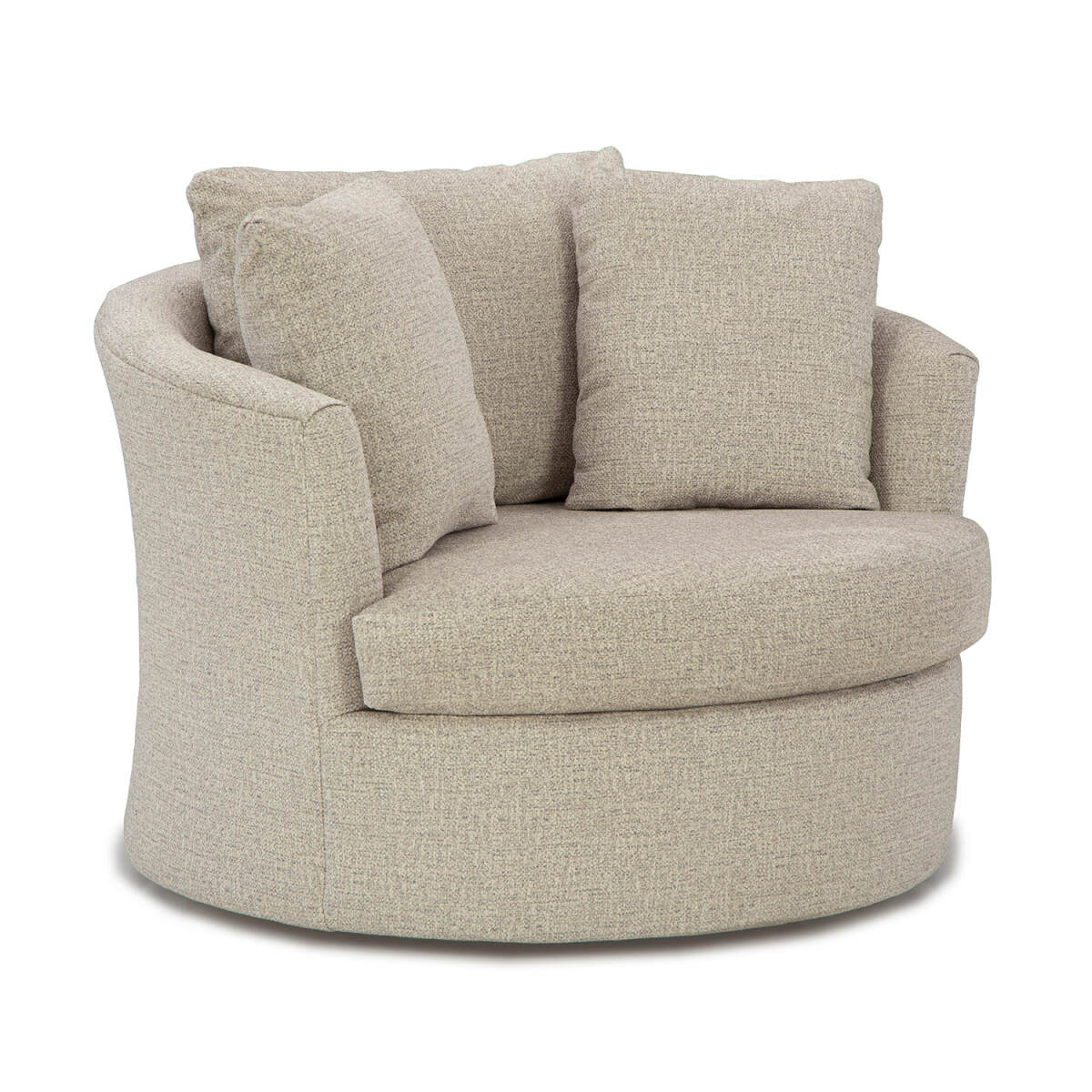 f0ffc3b1d888f6f42a22614a070b578b Astro - Oversized Swivel Chair; Curl Up Comfort - 3048 - Image 1