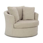 Astro - Oversized Swivel Chair; Curl Up Comfort - 3048