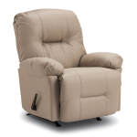 Zaynah - Top Grain Leather, Pillow Back & Arms Recliner - 9MP24LV
