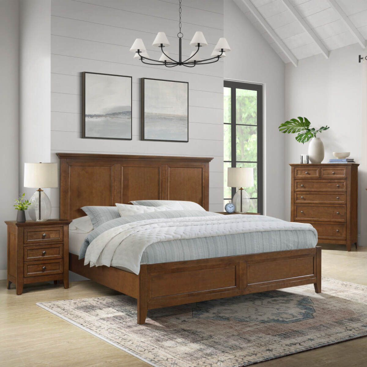 f13f90883d513729d28fb72fa51c5c83 San Mateo Queen Standard Bed | Tuscan - Image 1