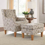 Keatling - Stately Accent Chair - Dark Walnut - 4130DW - Image 7