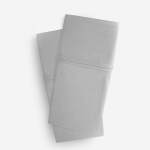 Hyper-Wool Flannel Pillowcase Set - Light Grey / Queen - Image 5