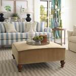 Renelle - Cocktail Ottoman - Dark Walnut - 9990DW - Image 7