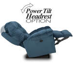 Brosmer - Overstuffed Pillow Biscuit Back Recliner With Padded Chaise Lounge. - 9MP84-1 - Image 9