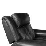 Regis Dual-Power Recliner | Baron Charcoal - Image 6