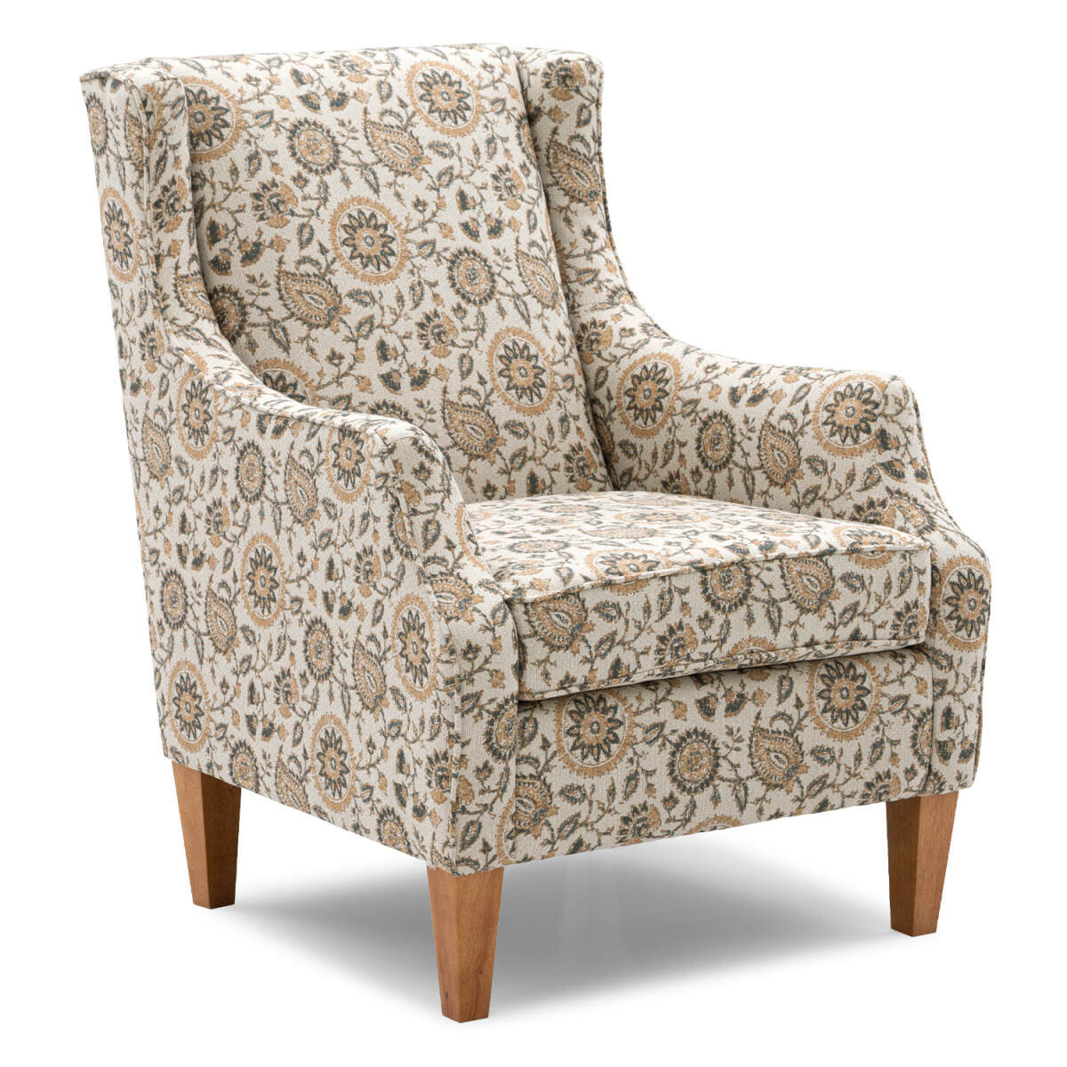 f3675fac64e3fdc0be792b8efa6288c2 Keatling - Stately Accent Chair - Dark Walnut - 4130DW - Image 1