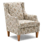 Keatling - Stately Accent Chair - Dark Walnut - 4130DW