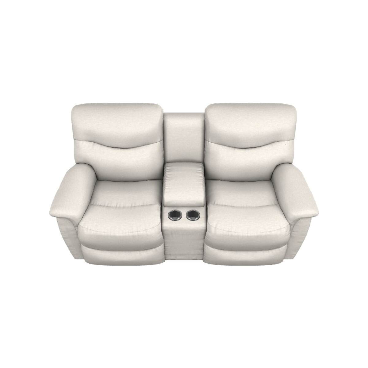 f36a43854c256c532a03a4cc077acd44 James Power Reclining Loveseat W/ Headrest & Console - Image 1