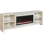 Tatum 96" Fireplace Console MUU1970-BLK