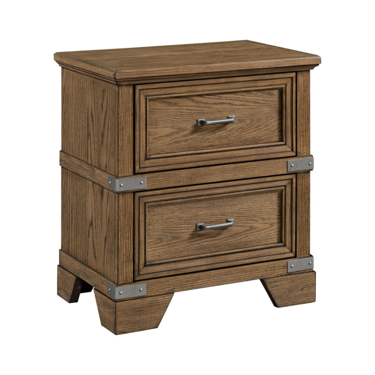 f4b2485b4177a5f6097f3a765d5f3c08 Forge Nightstand | Weathered Chestnut - Image 1