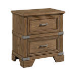 Forge Nightstand | Weathered Chestnut