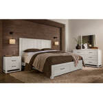 Lodge & Loft Radius Poster Bed With Footboard Storage - 844-558-050B-502-555; 844-668-066B-502-666 - Image 6