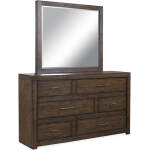 Modern Loft 6 Drawer Dresser IML-453-BRN-1 - Image 6