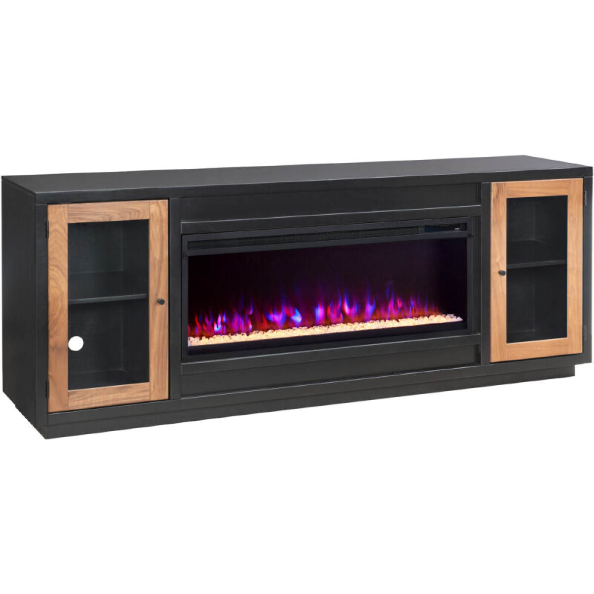 f62e048411a0029c436d69d0b091a4ea Chelsea 82" Fireplace Console W/ 42" Insert - Image 1