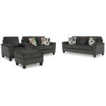 Erinslane Sofa, Loveseat, Chair and Ottoman