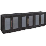 Perry 97" Console W/ 6 Doors MAA1270-BLK