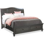 Oxford Sleigh Bed I07BRGRP17