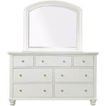 Cambridge Double Dresser Mirror ICB-462-WHT - Image 3