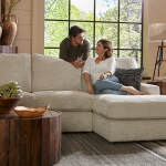 Dovely - Transitionally Styled Chaise Lounge Sofa - M25FR - Image 4