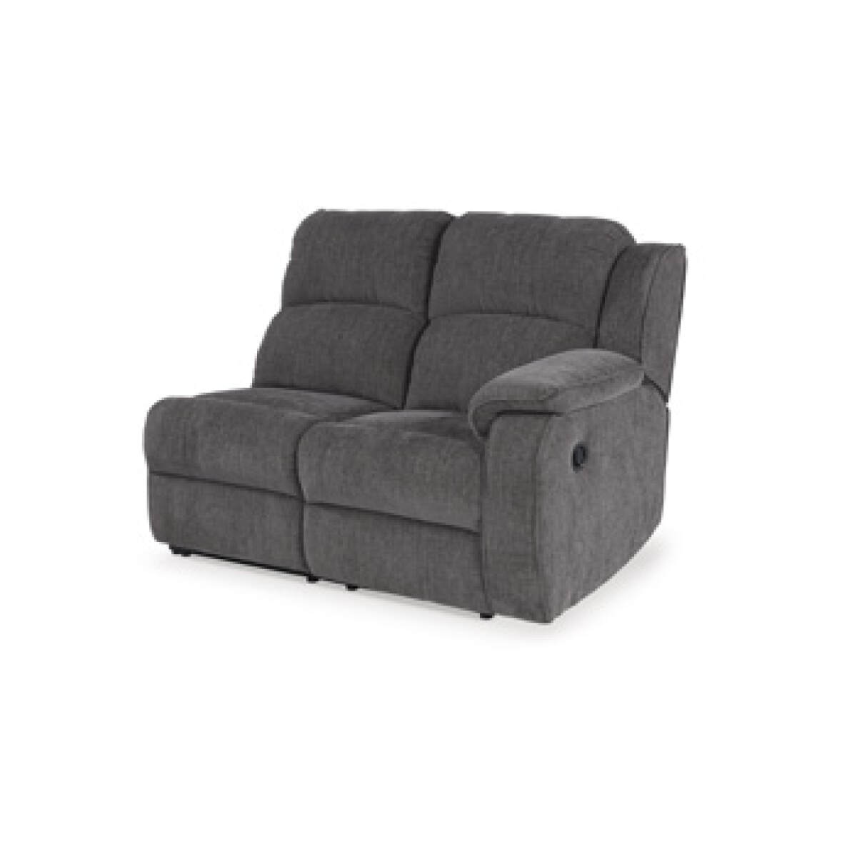 fc221be04c9370126d485edc92b6d3a7 Roman Glass Right-Arm Facing Reclining Loveseat - Image 1