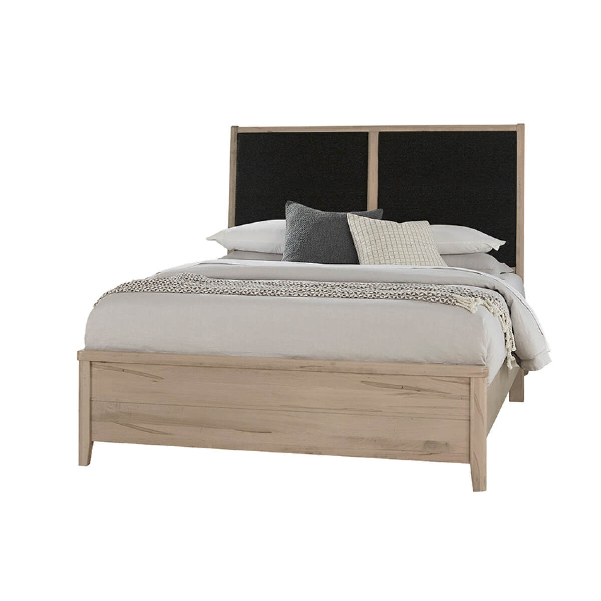 fc80f359e70ebf3233243791f583a927 Woodbridge Upholstered Bed-black - 821-551-155-053-922; 821-661-166-063-922-MS1; 821-661-166-063-944-MS1 - Image 1